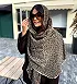 شال پلنگی  مدل ماهی وارداتی
